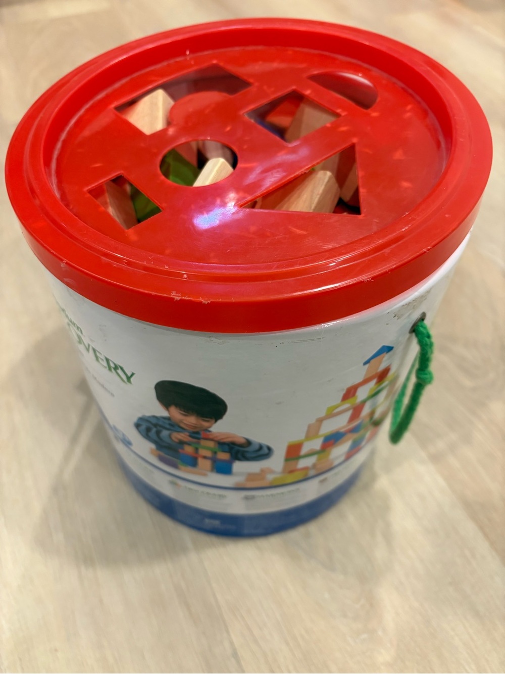 Imaginarium Discovery Wooden Block Set + 40 extra wooden blocks